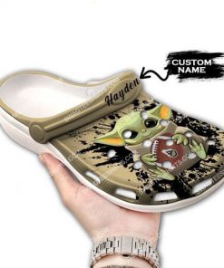 custom baby yoda hold purdue boilermakers football all over printed crocs 2(1)