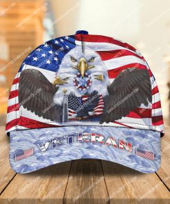 eagle with american flag veterans day all over printed classic cap 2 - Copy (3)