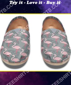 flamingos lover all over printed toms shoes
