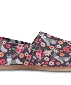 floral schnauzer all over printed toms shoes 5(1)