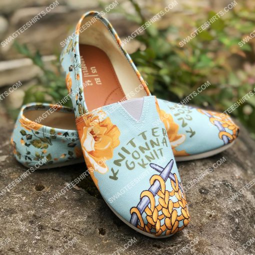 flower knitters gonna knit all over printed toms shoes 2(1)