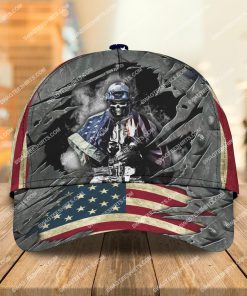 for veterans day skull all over printed classic cap 2 - Copy (2)