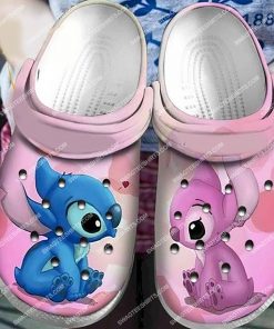 lilo and stitch all over printed crocs 2(1)