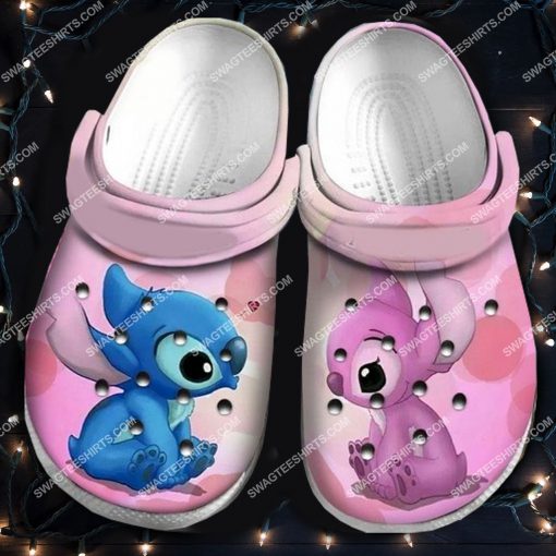 lilo and stitch all over printed crocs 5(1)