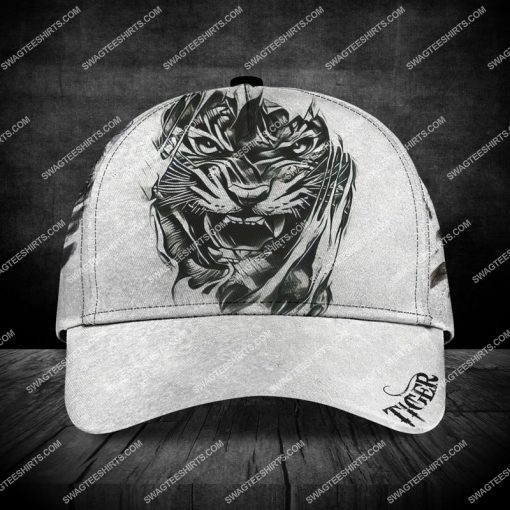 love tiger all over printed classic cap 2