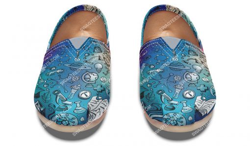 rainbow science all over printed toms shoes 2(1)