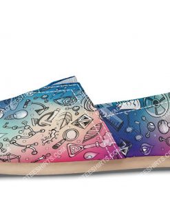 rainbow science all over printed toms shoes 4(1)
