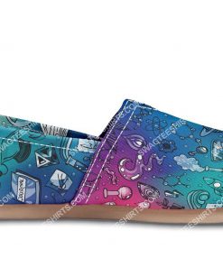 rainbow science all over printed toms shoes 5(1)