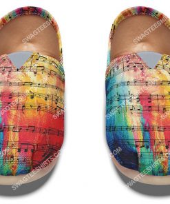 rainbow sheet music all over printed toms shoes 2(1)