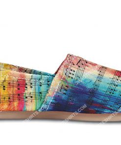 rainbow sheet music all over printed toms shoes 4(1)