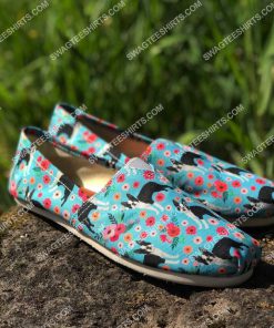 retro boston terrier dogs lover all over printed toms shoes 2(1)