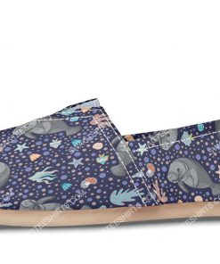 retro manatee ocean all over printed toms shoes 2(1)