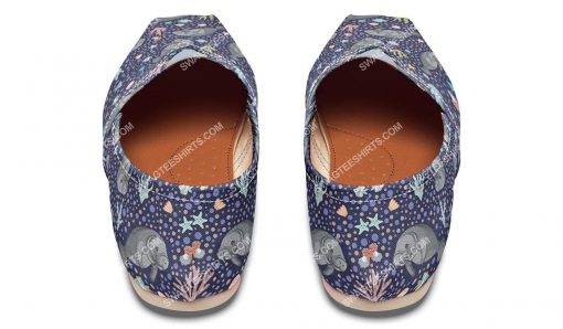 retro manatee ocean all over printed toms shoes 4(1)