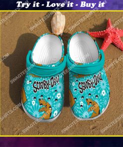 scooby-doo all over printed crocs