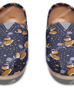 space corgi dog lover all over printed toms shoes 2(1)