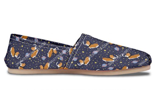 space corgi dog lover all over printed toms shoes 5(1)
