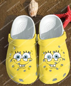 spongebob squarepants face all over printed crocs 2(1)