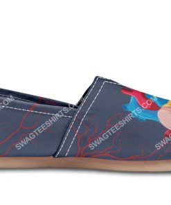 the cardiology all over printed toms shoes 5(1)