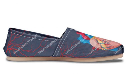 the cardiology all over printed toms shoes 5(1)