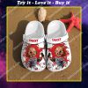 the child's play chucky all over printed crocs