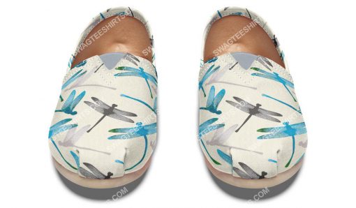the dragonfly all over printed toms shoes 5(1)