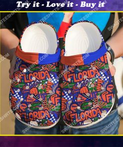 the florida gators football all over printed crocs