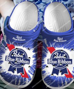 the pabst blue ribbon beer all over printed crocs 1 - Copy(1)