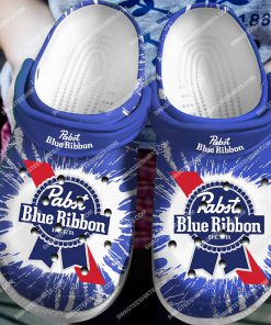 the pabst blue ribbon beer all over printed crocs 1(1)
