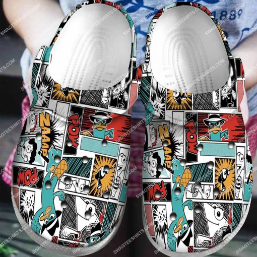 the perry the platypus movie all over printed crocs 1(1)