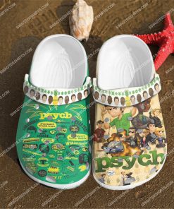 the psych tv show all over printed crocs 3(1)
