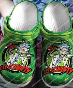 the rick and morty all over printed crocs 1 - Copy(1)