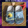 the starry night van gogh harry potter all over printed crocs