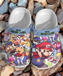 the super mario world all over printed crocs 1(1)