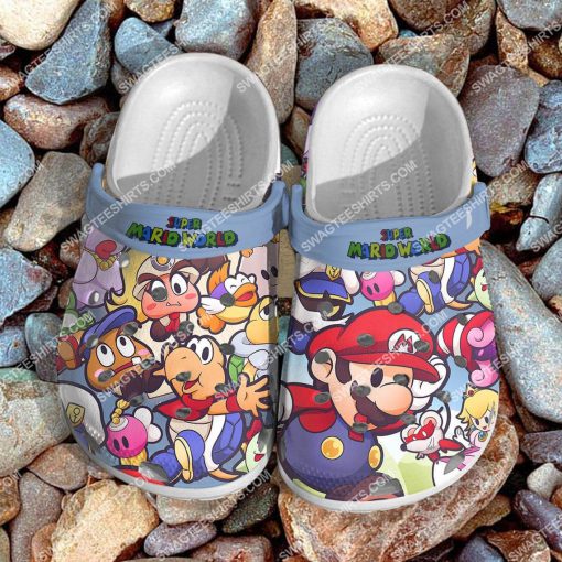 the super mario world all over printed crocs 1(1)