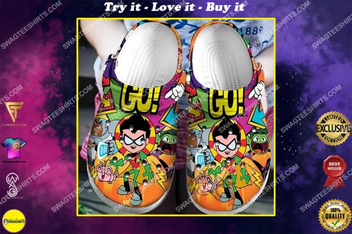 the teen titans all over printed crocs