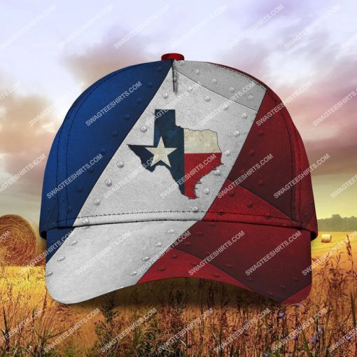 the texas flag all over printed classic cap 2 - Copy (2)