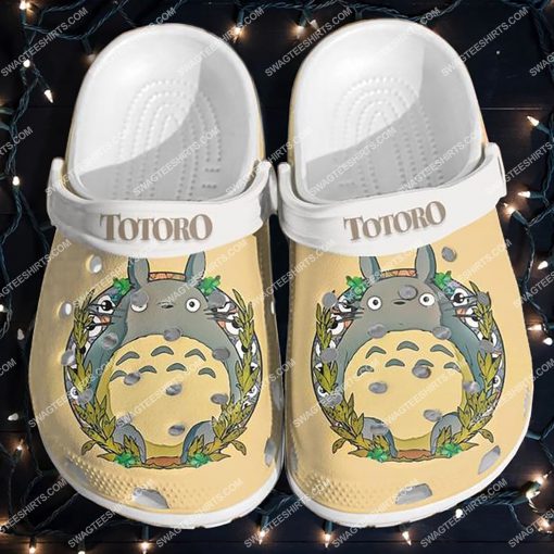 the totoro anime all over printed crocs 1(1)