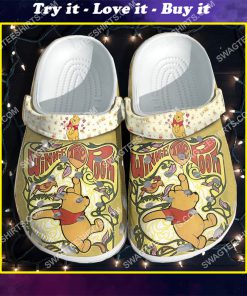 the winnie the pooh all over printed crocs