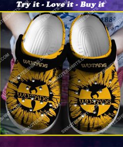 the wu-tang clan all over printed crocs
