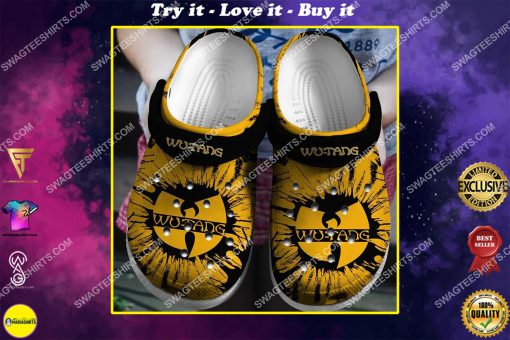 the wu-tang clan all over printed crocs