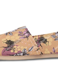vintage bee floral all over printed toms shoes 4(1)