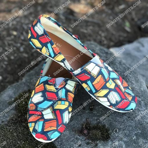 vintage book lovers all over printed toms shoes 2(1) - Copy
