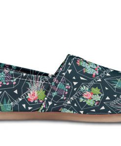 vintage cactus all over printed toms shoes 3(1)