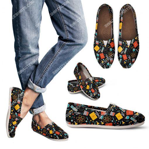 vintage scientist pattern all over printed toms shoes 2(1) - Copy