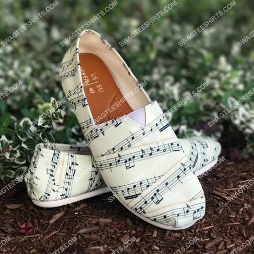 vintage sheet music all over printed toms shoes 2(1)