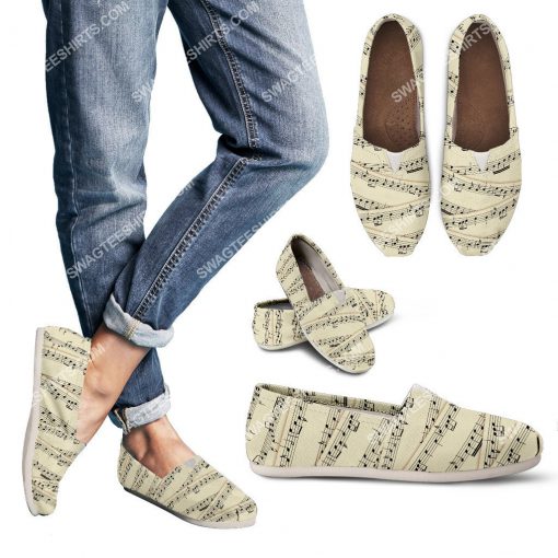 vintage sheet music all over printed toms shoes 3(1)