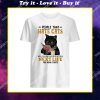 black cat people hate cats will come back as mice in their next life shirt