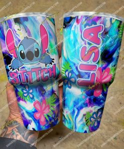 custom name floral and stitch steel tumbler 3(1)