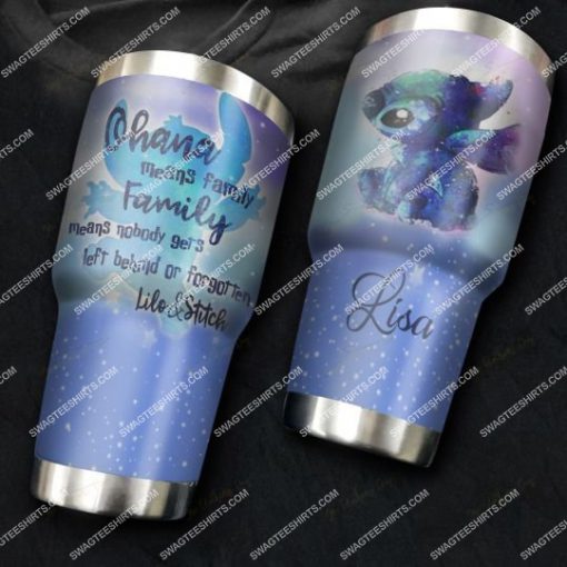 custom name ohana means family lilo and stitch stainless steel tumbler 3(1)