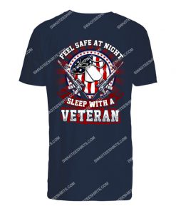 feel safe at night sleep with a veteran tshirt 1